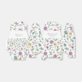 Garden Botanisches Brautparty Gefälligkeitsbox Geschenkschachtel (Ungefaltet)