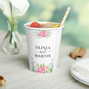Garden Bouquet Blumenzapf Pappbecher