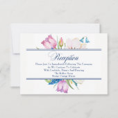 Garden Bouquet Empfang Einladung (Vorderseite)