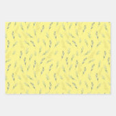 Garden Bouquets und Vögel Geschenkpapier Set (Vorderseite 3)