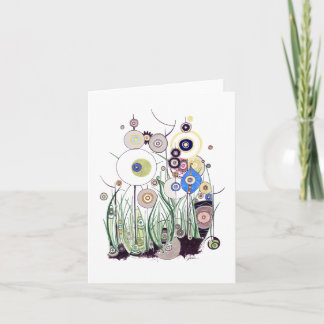 Garden Bramball Note Card Karte