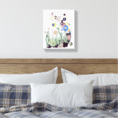 Garden Bramble Leinwand (Insitu (Schlafzimmer))