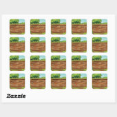 Garden Brick Wall Stickers (Blatt)