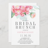 Garden Bridal Brunch Party Einladung (Vorne/Hinten)