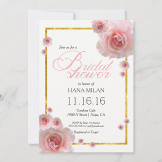 Garden Bridal Dusche Einladung