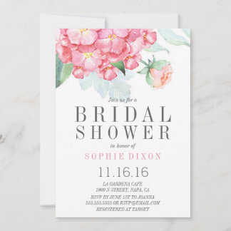 Garden Bridal Dusche Einladung