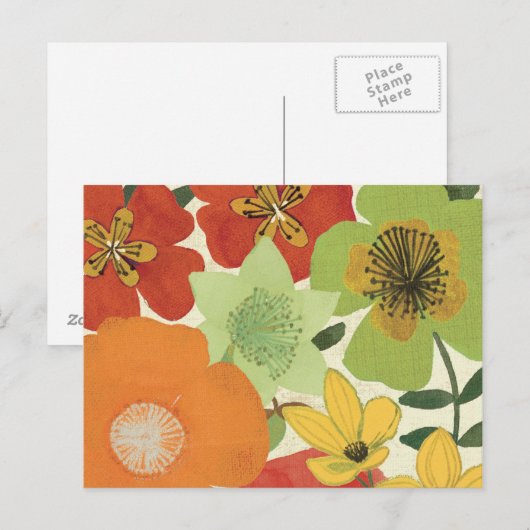 Garden Brights Postkarte (Vorne/Hinten)