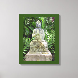 Garden Buddha Leinwanddruck