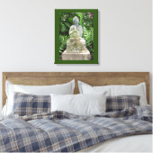 Garden Buddha Leinwanddruck (Insitu (Schlafzimmer))