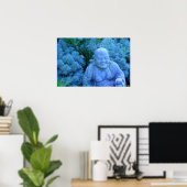 Garden Buddha Poster (Heimbüro)