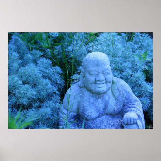 Garden Buddha Poster (Vorne)