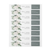 Garden Bush Rücksendeadresse (Bogen)