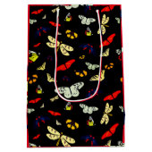 Garden Butterflies Mittlere Geschenktüte (Rückseite)