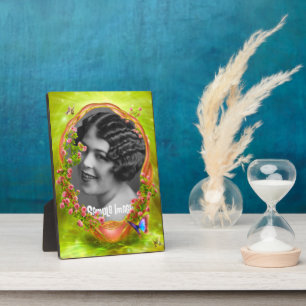 Garden Butterfly Art Frame Plaque Fotoplatte