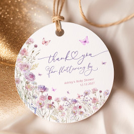 Garden Butterfly Vielen Dank für Ihr Mitgefühl dur Geschenkanhänger