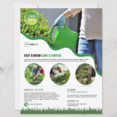 Garden Care Service Flyer Template (Vorderseite)