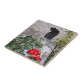 Garden Cat Fliese (Seite)