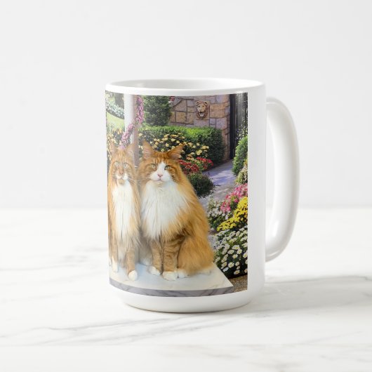 Garden Cats Kaffeetasse (VorderseiteRechts)