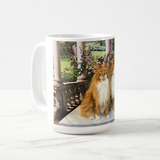 Garden Cats Kaffeetasse (Vorderseite Links)