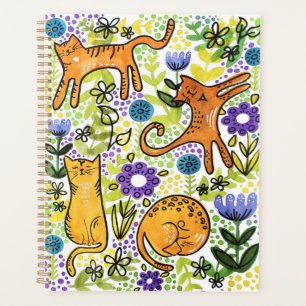Garden Cats Planner Planer
