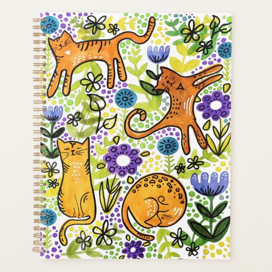 Garden Cats Planner Planer (Vorderseite)