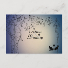 Garden Cats UAWG mit Umschlägen RSVP Karte