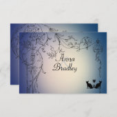 Garden Cats UAWG mit Umschlägen RSVP Karte (Vorne/Hinten)