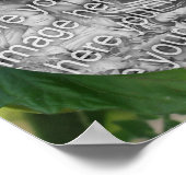 Garden Cherry Tomaten Fügen Sie Ihr Foto Poster (Ecke)