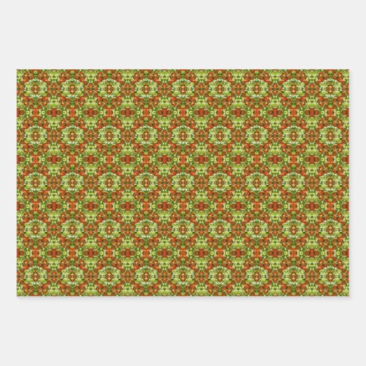 Garden Cherry Tomatoes Nature Personalized    Geschenkpapier Set (Vorderseite)