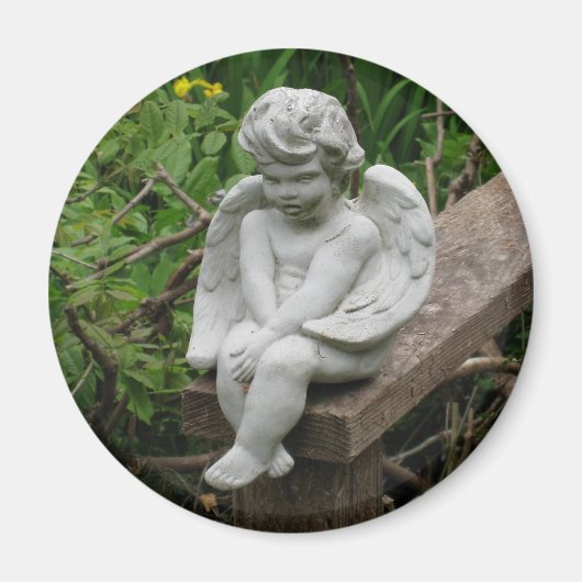 Garden Cherub Magnet (Vorne)