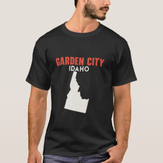 Garden City Idaho USA Staat Amerika Reisen Idahoan T-Shirt