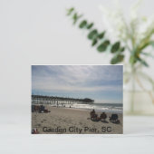 Garden City South Carolina Postcard Postkarte (Stehend Vorderseite)