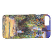 Garden Claude Monet Sommer Sonnenblumen Blume Case-Mate iPhone Hülle (Rückseite (Horizontal))