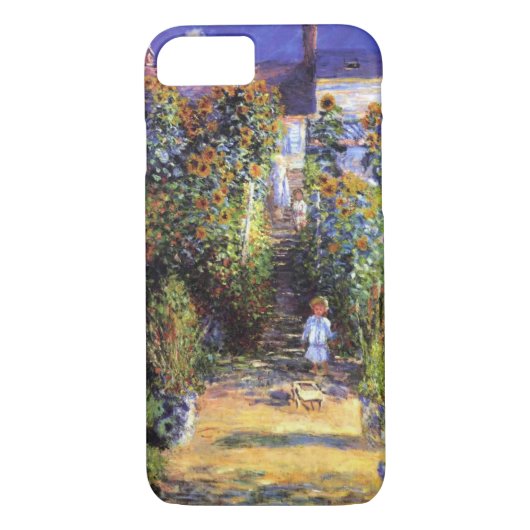 Garden Claude Monet Sommer Sonnenblumen Blume Case-Mate iPhone Hülle (Rückseite)