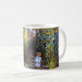 Garden Claude Monet Sommer Sonnenblumen Blume Kaffeetasse (VorderseiteRechts)