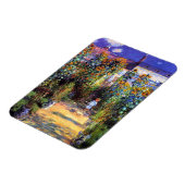 Garden Claude Monet Sommer Sonnenblumen Blume Magnet (Linke Seite)