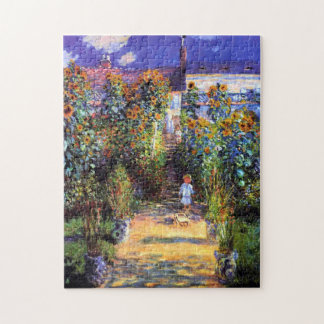 Garden Claude Monet Sommer Sonnenblumen Blume Puzzle