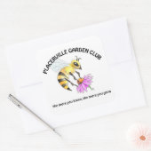 Garden Club Sticker with Bee Design (Umschlag)