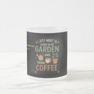 Garden & Coffee Tasse - Ideal für Pflanze Liebhabe