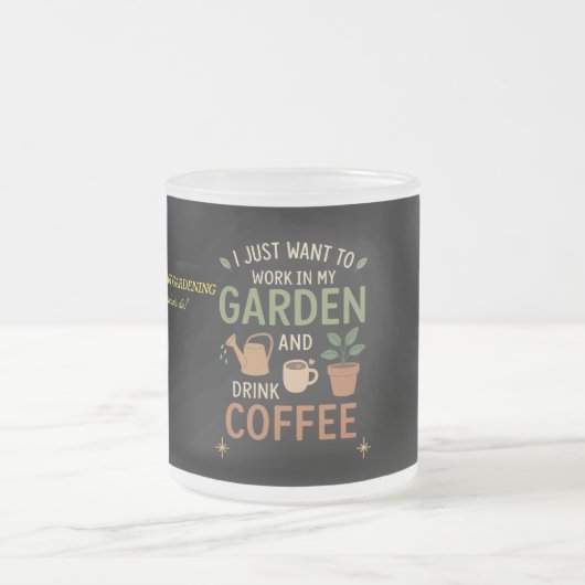 Garden & Coffee Tasse - Ideal für Pflanze Liebhabe (Mittel)