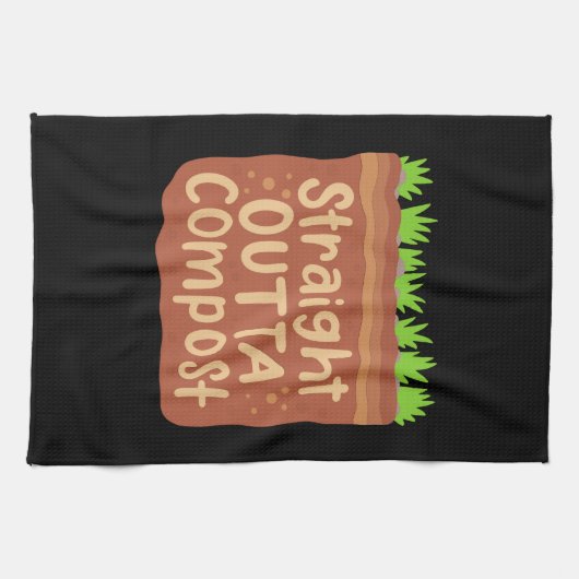 Garden Compost Geschenk Geschirrtuch (Horizontal)