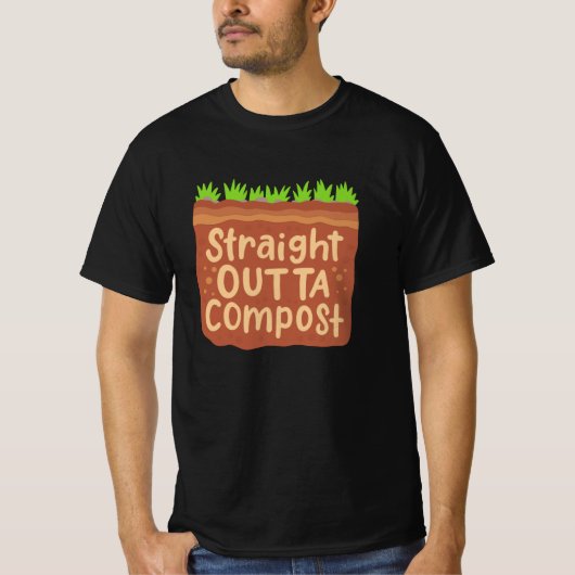 Garden Compost Geschenk T-Shirt (Vorderseite)