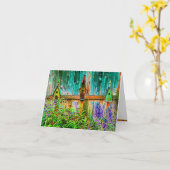 Garden Condos Notecard Karte (Gelbe Blume)