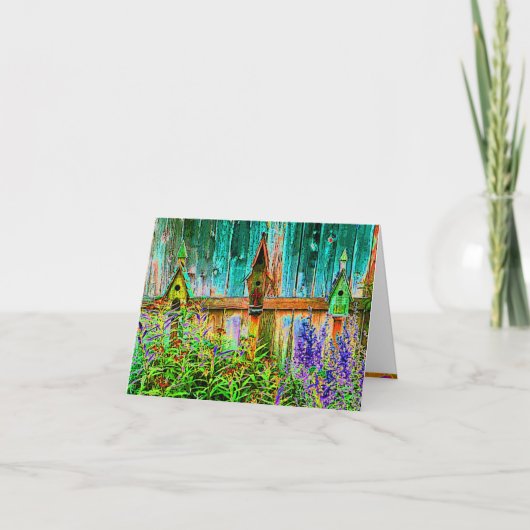 Garden Condos Notecard Karte (Vorderseite)