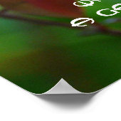 Garden Contentment-Chinese Sprichwort Poster (Ecke)