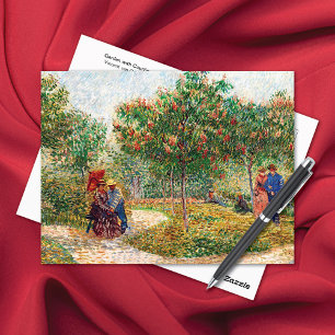 Garden Courples Vincent van Gogh Postkarte