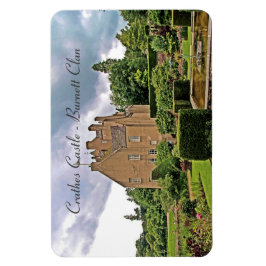 Garden Crathes Castle, Scottish Burnett Clan Magnet