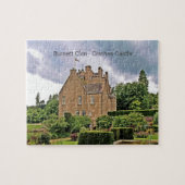 Garden Crathes Castle, Scottish Burnett Clan Puzzle (Horizontal)