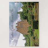 Garden Crathes Castle, Scottish Burnett Clan Puzzle (Vertikal)