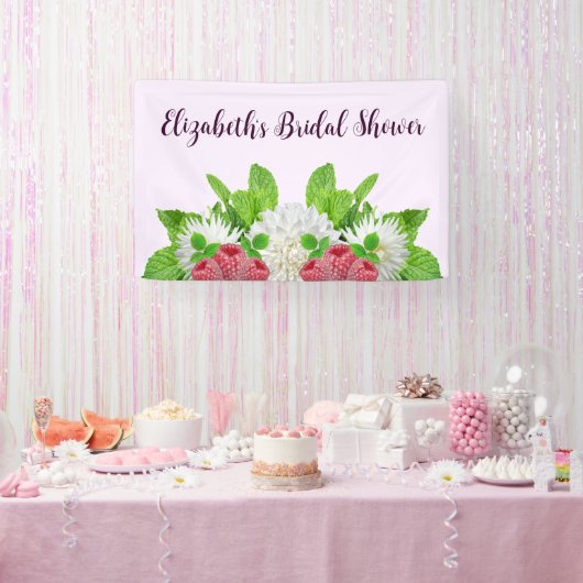 Garden Dahlia Brautparty Banner (Party)